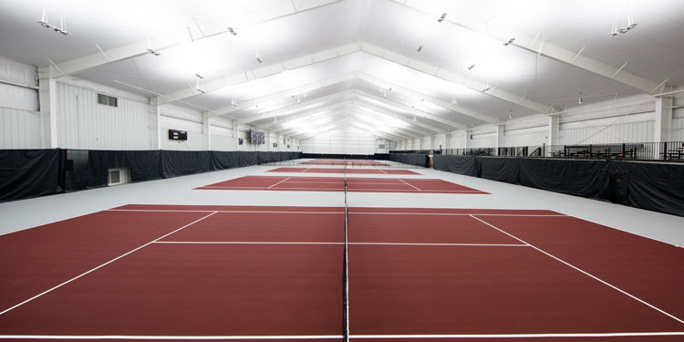Indoor Tennis Facility Built in Partnership with University of South Carolina Development Foundation